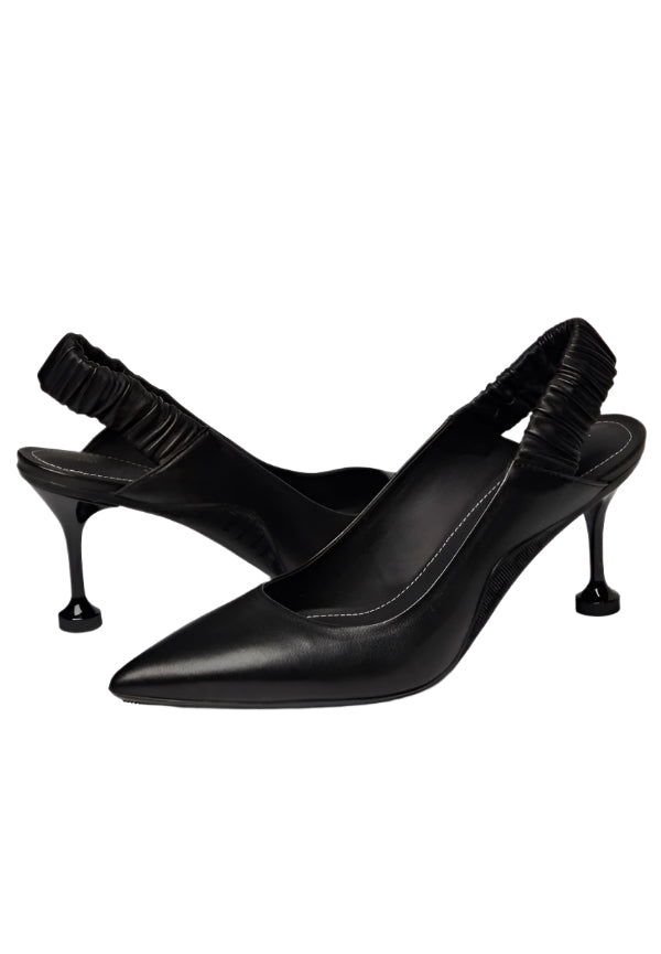 Voile Blanche Heels
